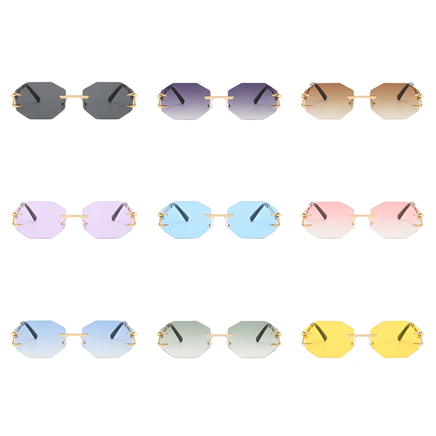 Cascais Claw - Luxury Frameless Sunglasses