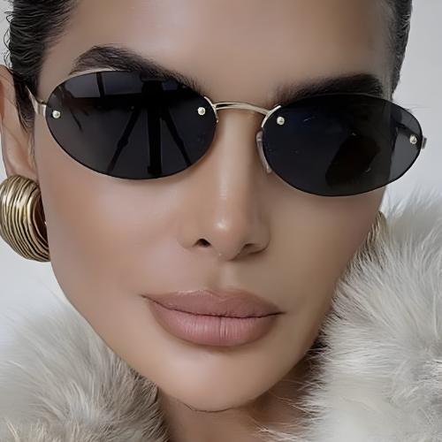 Vela Alta – Frameless Elliptical Luxury Sunglasses