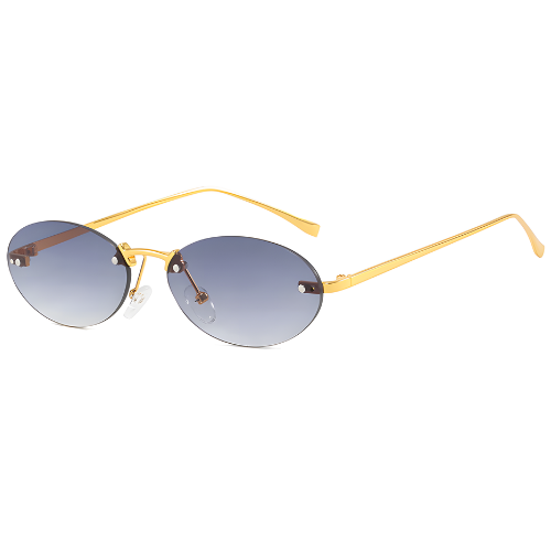 Vela Alta – Frameless Elliptical Luxury Sunglasses
