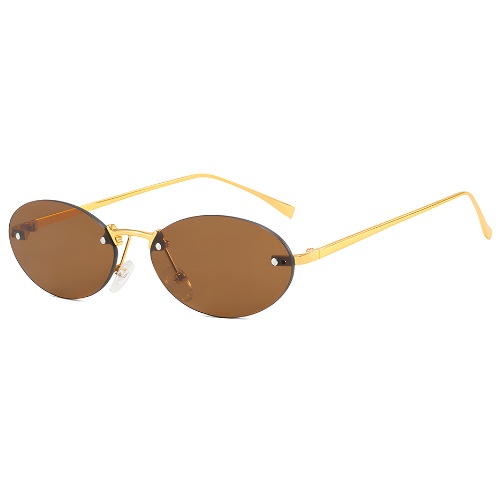 Vela Alta – Frameless Elliptical Luxury Sunglasses