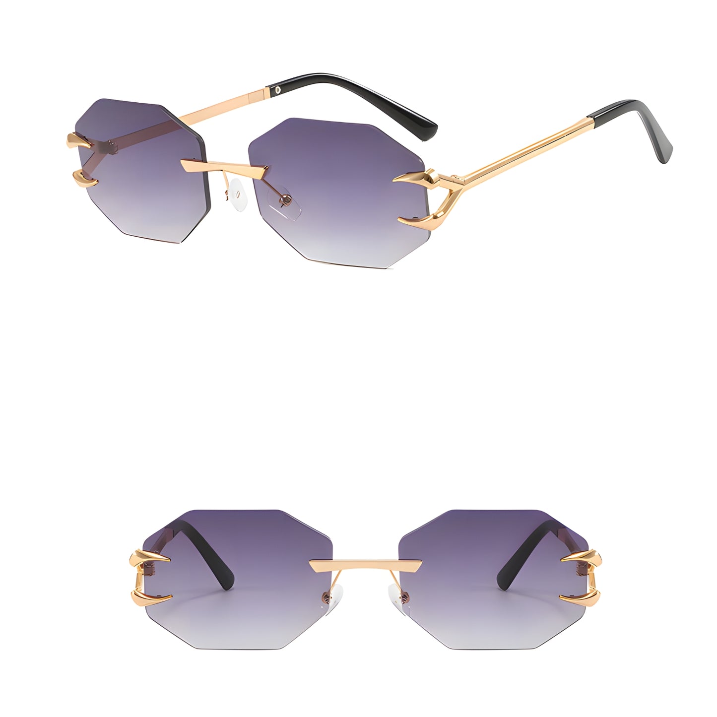 Cascais Claw - Luxury Frameless Sunglasses