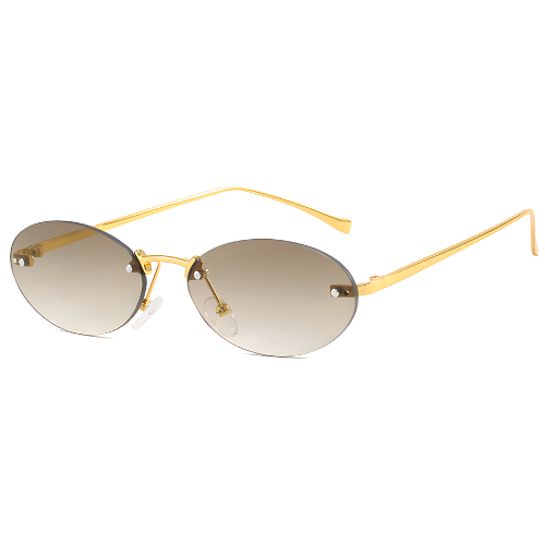 Vela Alta – Frameless Elliptical Luxury Sunglasses