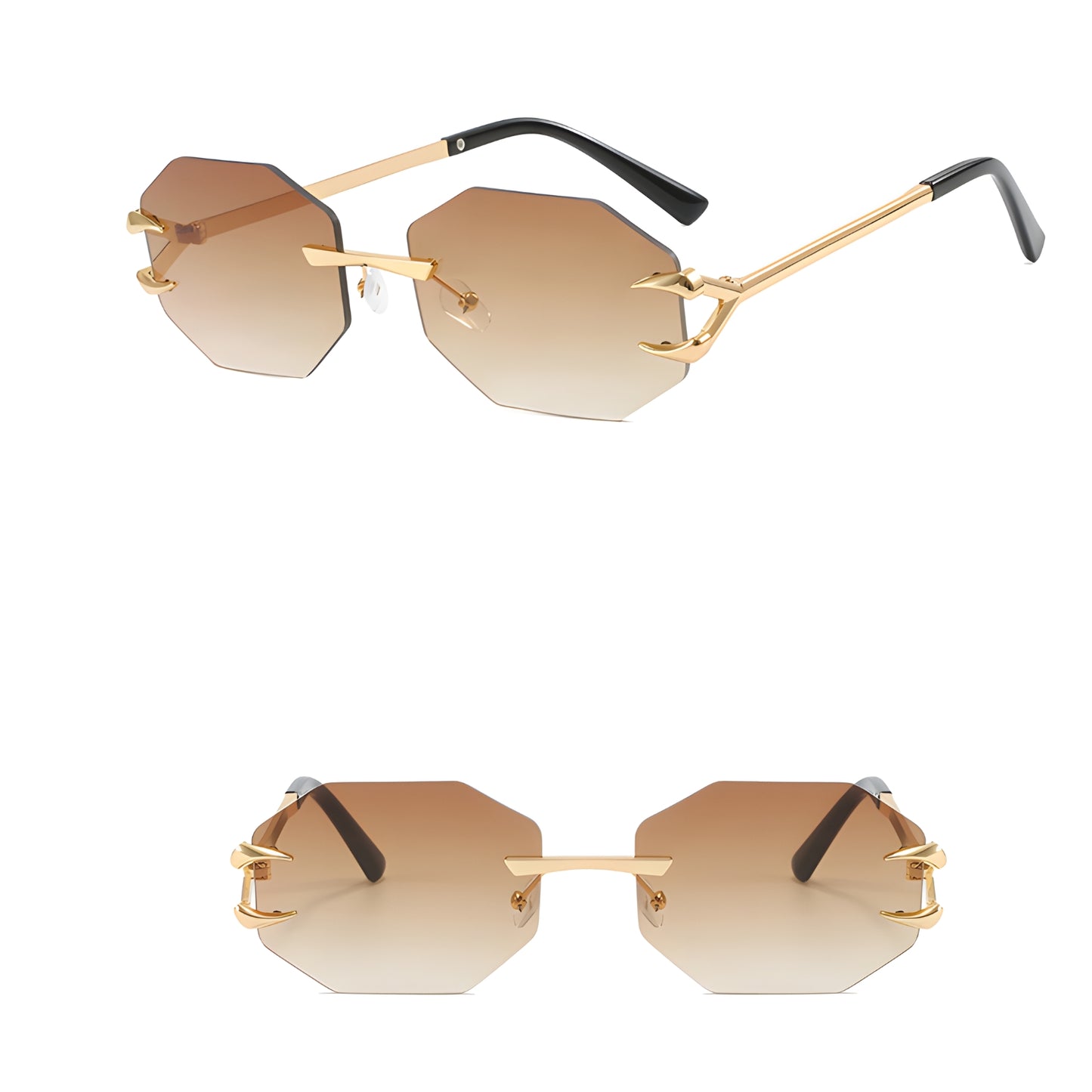 Cascais Claw - Luxury Frameless Sunglasses
