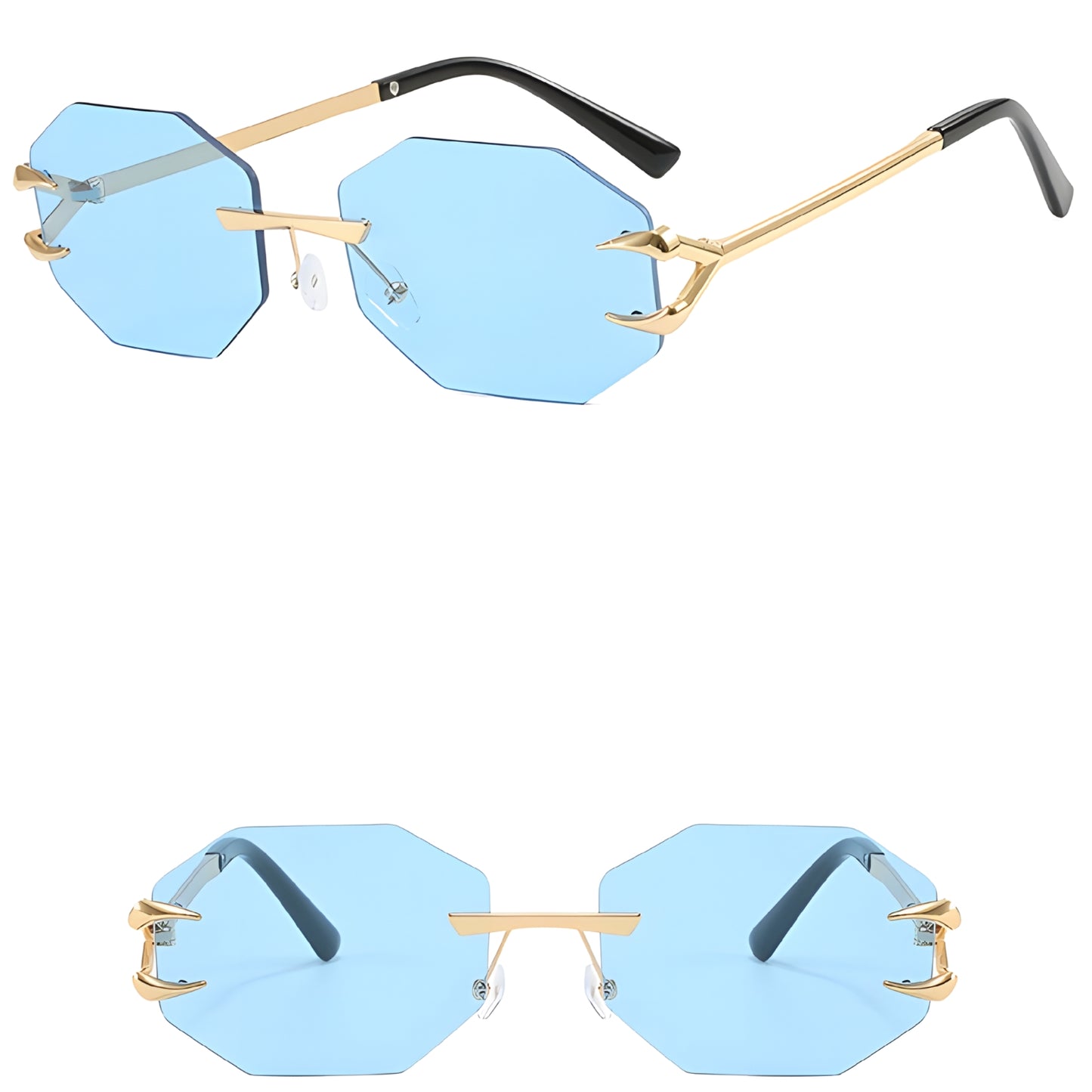 Cascais Claw - Luxury Frameless Sunglasses