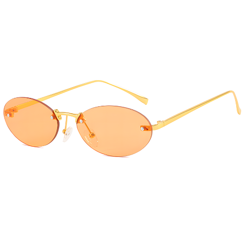 Vela Alta – Frameless Elliptical Luxury Sunglasses