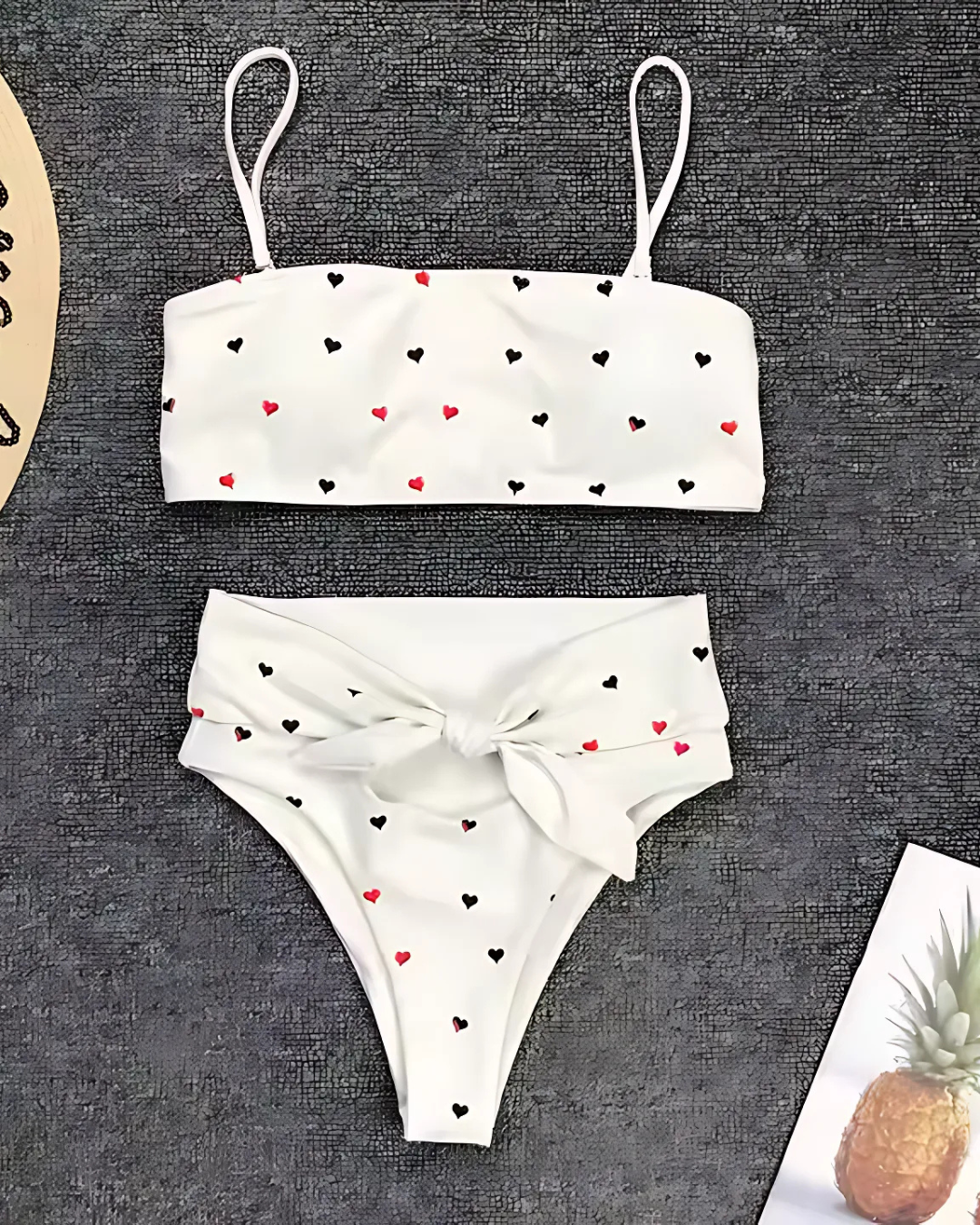Mary Bikini - White Heart
