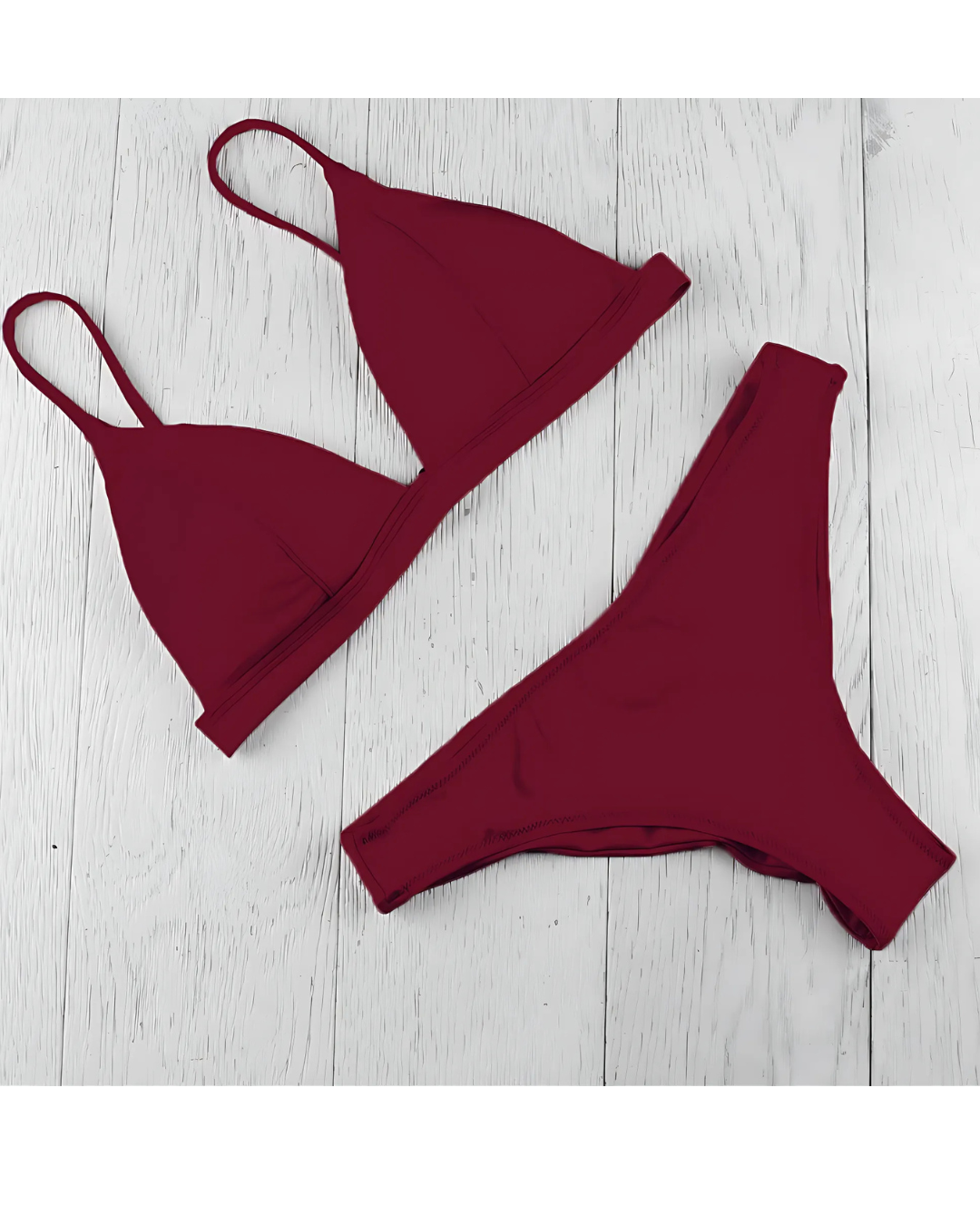 Zeinab Bikini - Wine Red