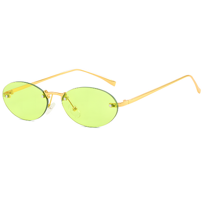 Vela Alta – Frameless Elliptical Luxury Sunglasses