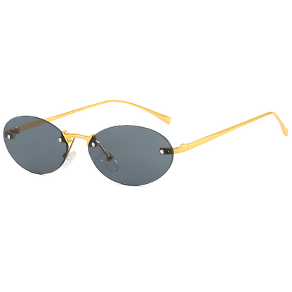 Vela Alta – Frameless Elliptical Luxury Sunglasses