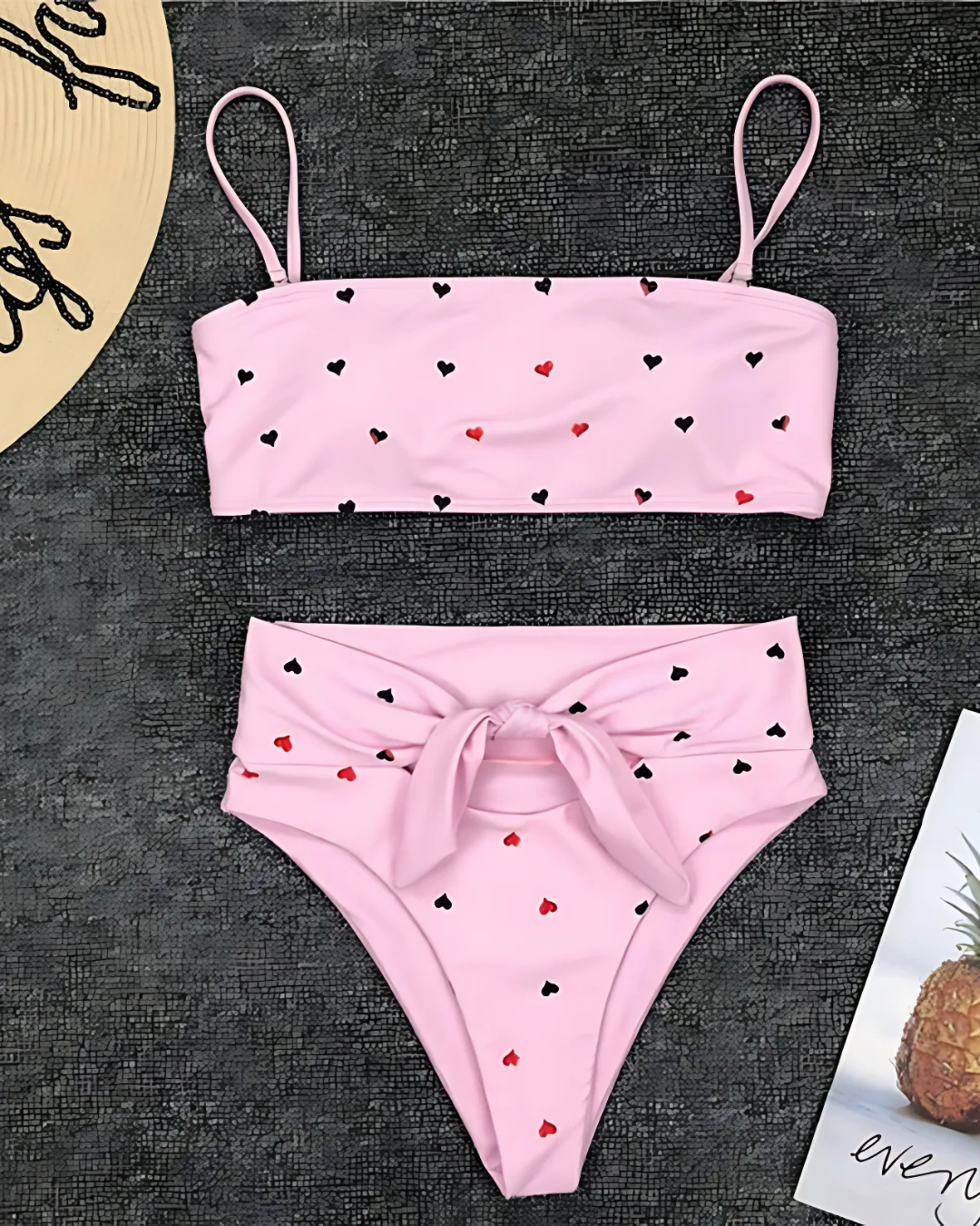 Mary Bikini - Pink Heart