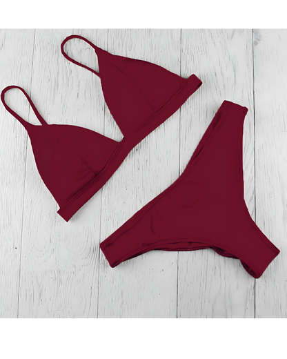 Zeinab Bikini - Wine Red